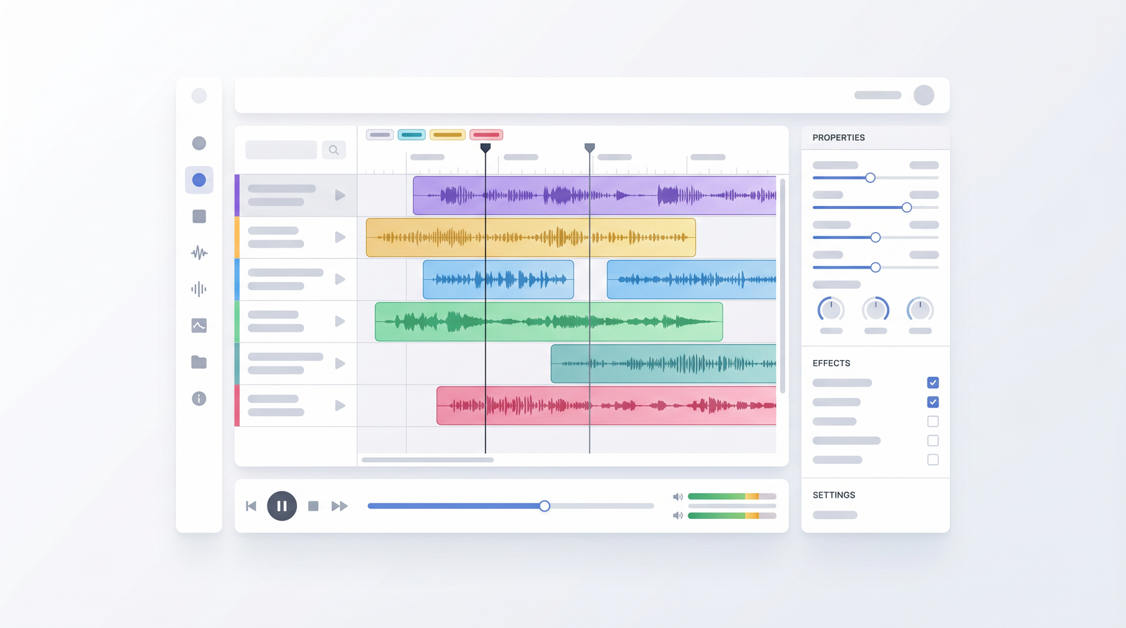 Vbee editing features